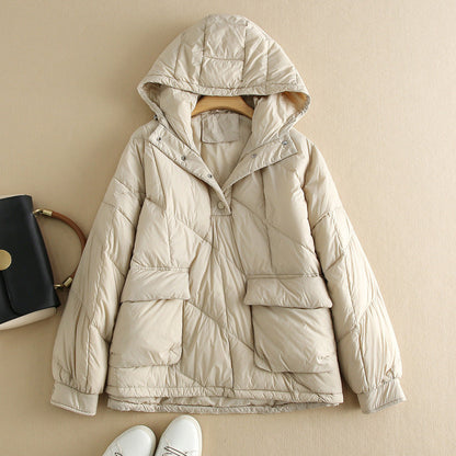 Amery - Manteau matelassé coloré et confortable avec capuche pour femmes