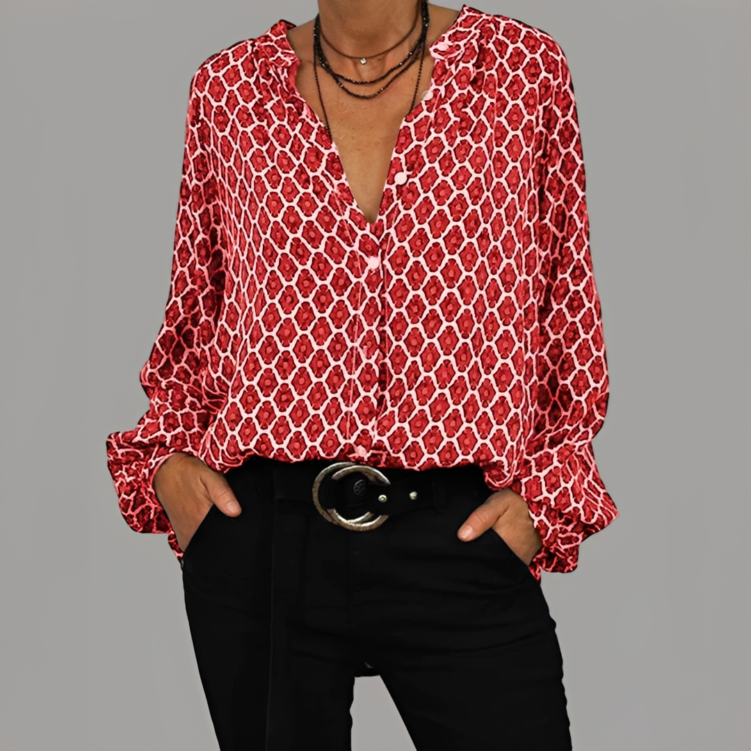 Elsa - Blouse élégante et sophistiquée pour femmes
