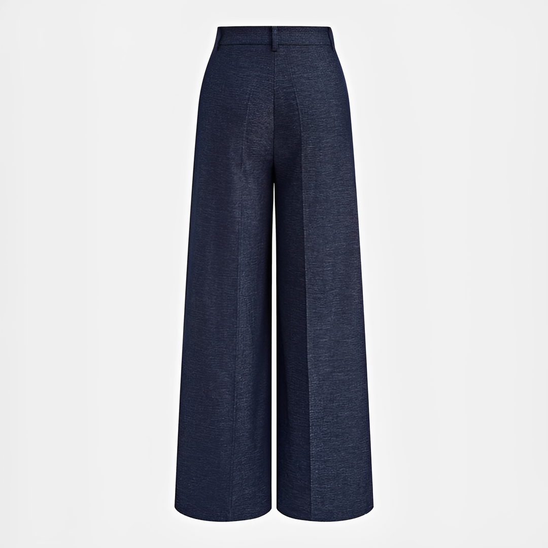Leilani - Pantalon ample et asymétrique