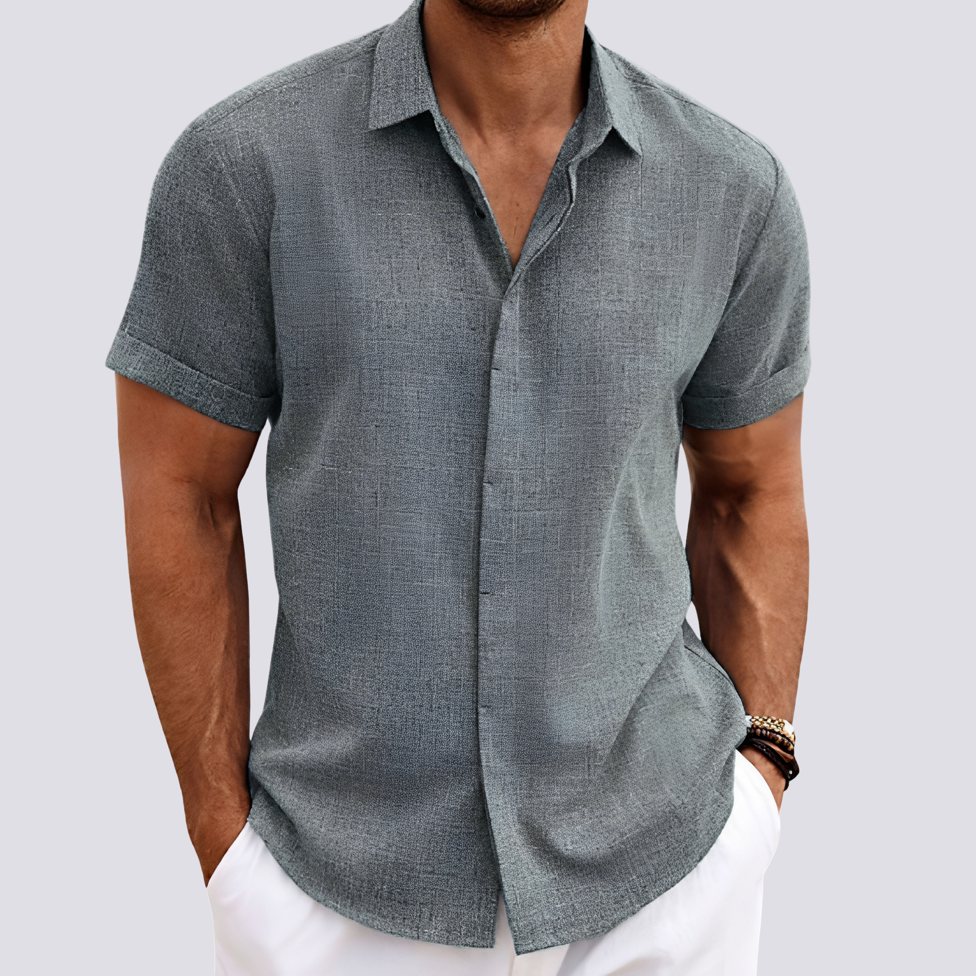 Jamie – Chemise pour homme – décontractée et confortable