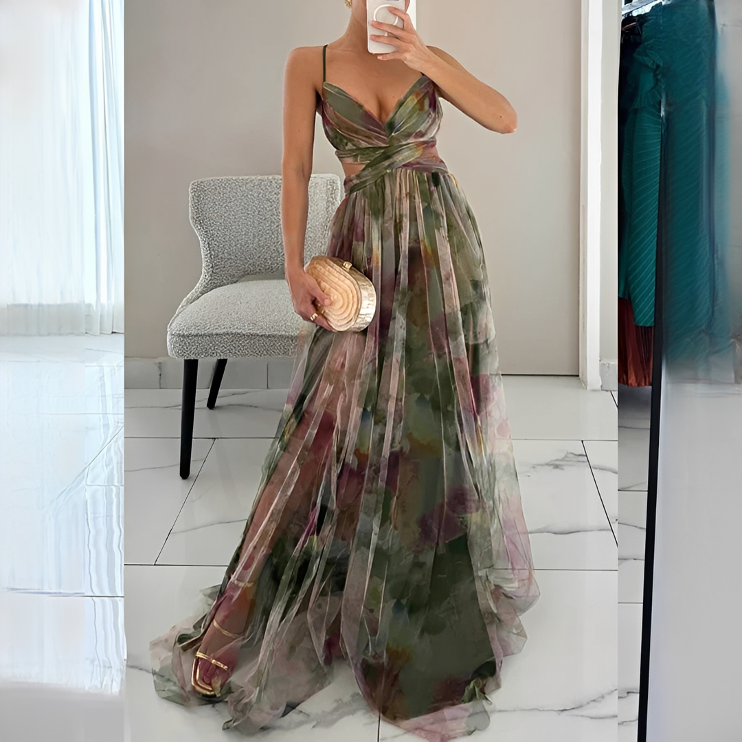 Lucinda - Robe Maxi Stylée et Fluide