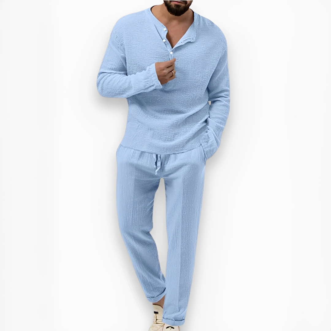 Eduard - Ensemble été pour homme avec pantalon et haut