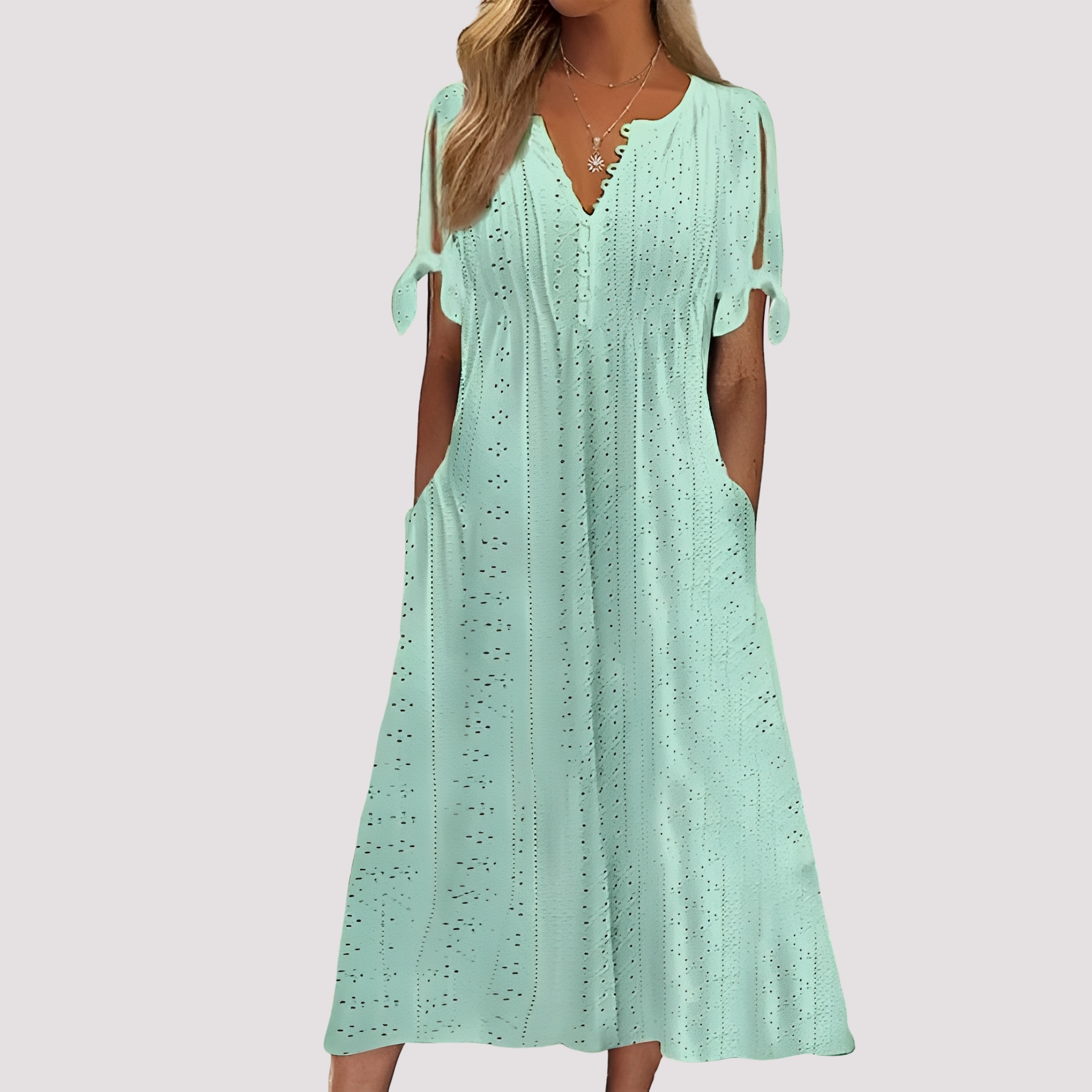 Maisy - Robe élégante découpée pour femmes