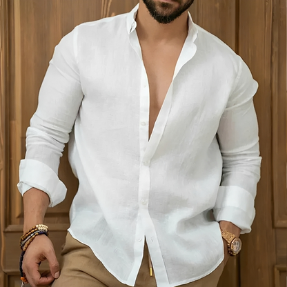 Ethaniel - Chemise d'été contemporaine pour homme