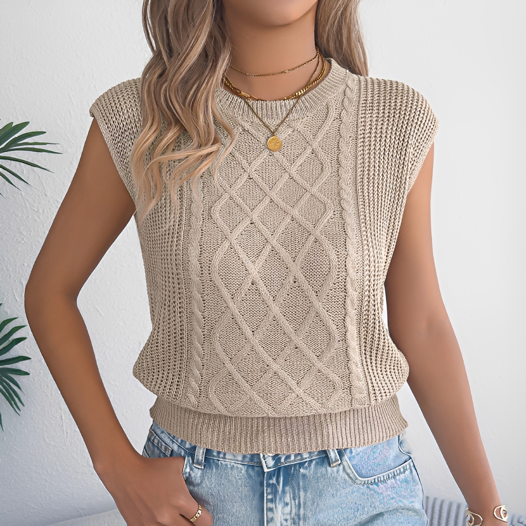 Abbey - Haut chic sans manches