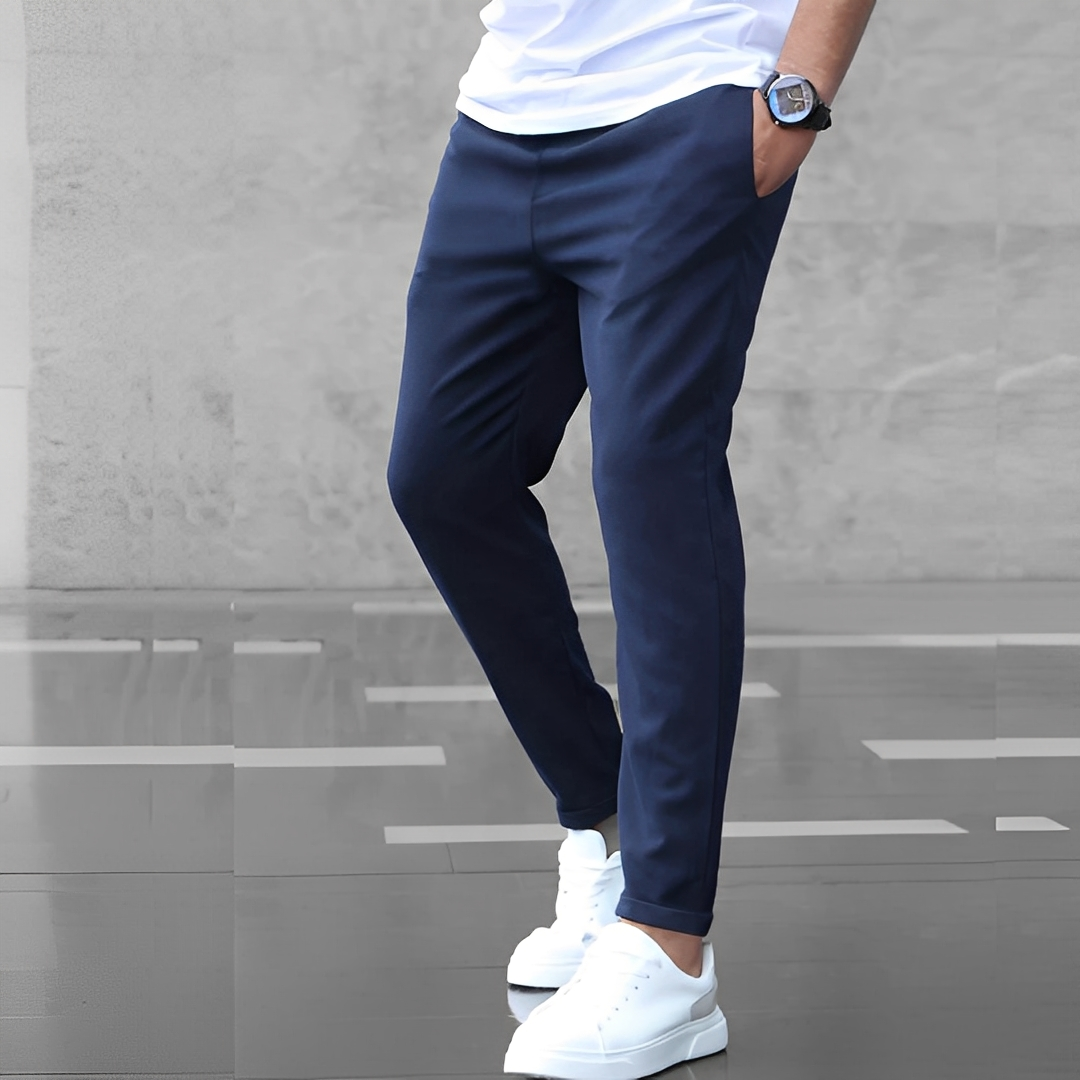 Aljure - Pantalons décontractés slim-fit pour hommes