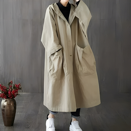 Dael - Trench-coat ample pour femme