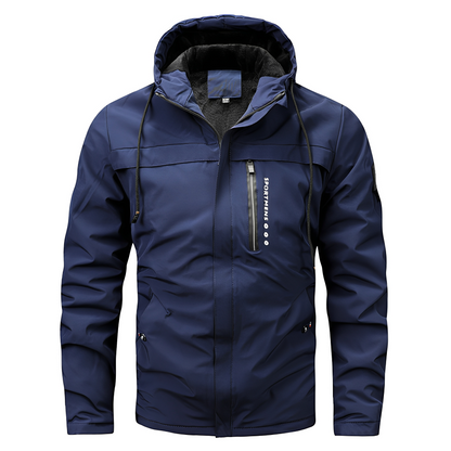 Karl - Veste polaire à capuche pour hommes, très polyvalente