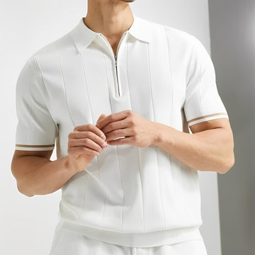 Josh - Polo rayé élégant pour hommes