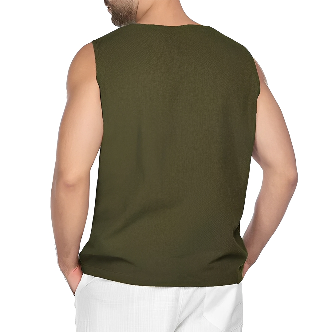 Junziem - Chemise estivale légère et à la mode pour homme