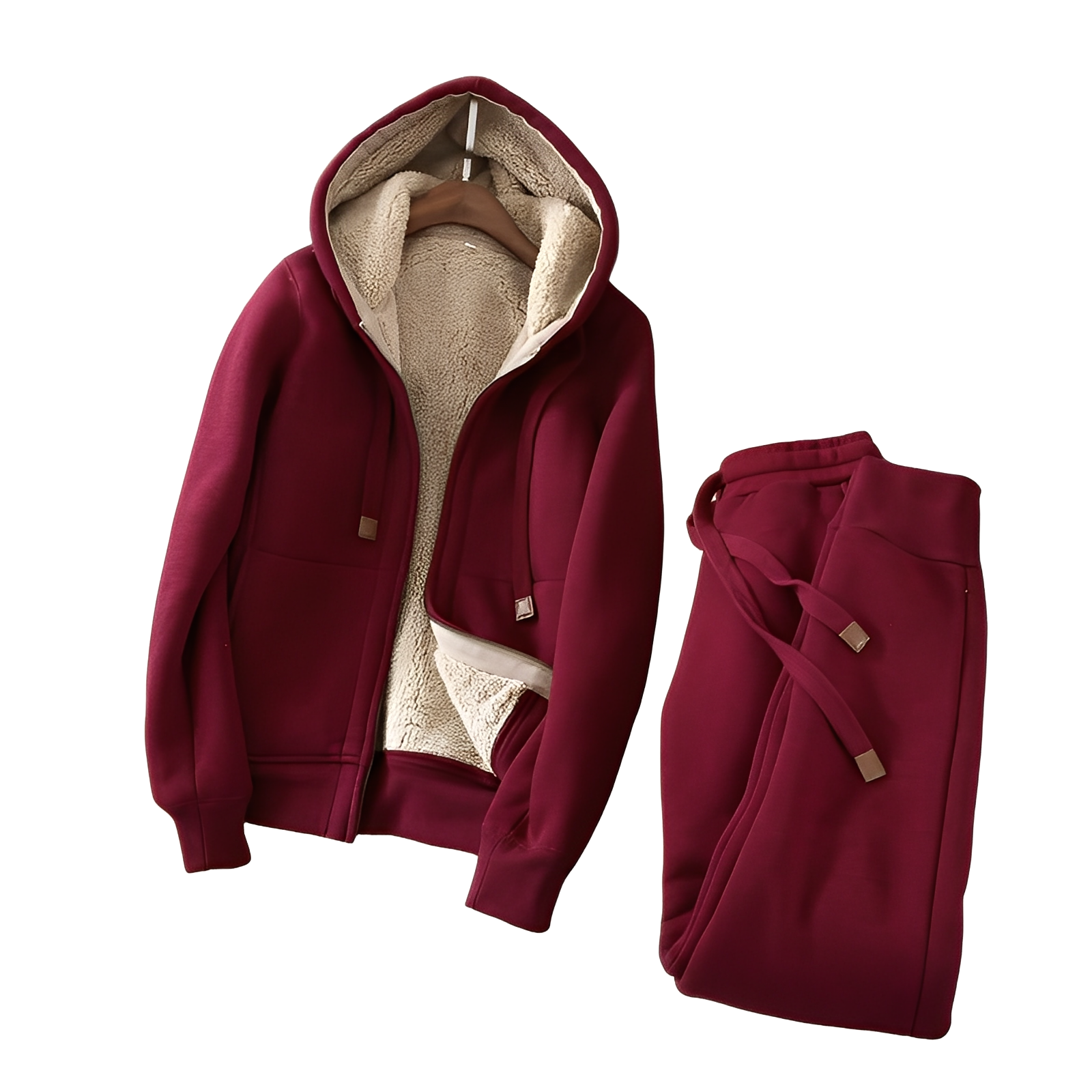 Monica - Ensemble confortable de hoodie et jogging pour femmes