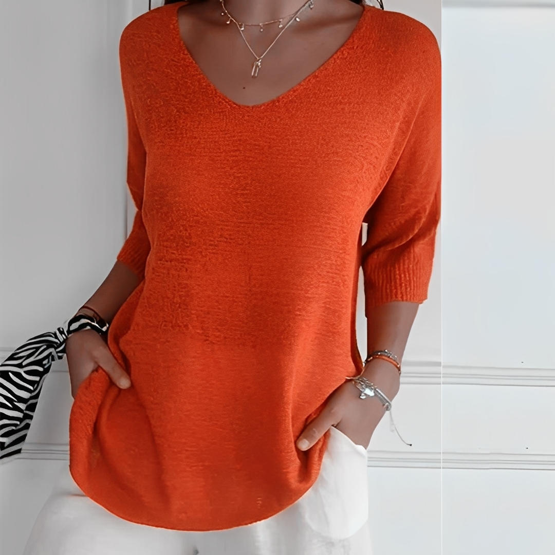 Melody - Loose and elegant sweater for woman