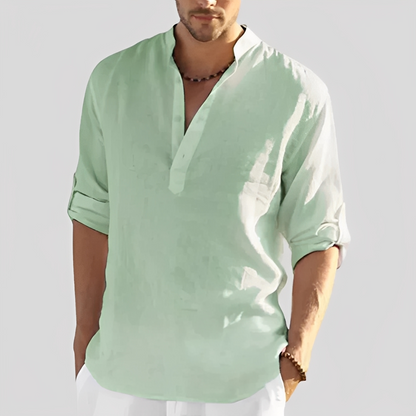 Nardo - Plain summer shirt for men