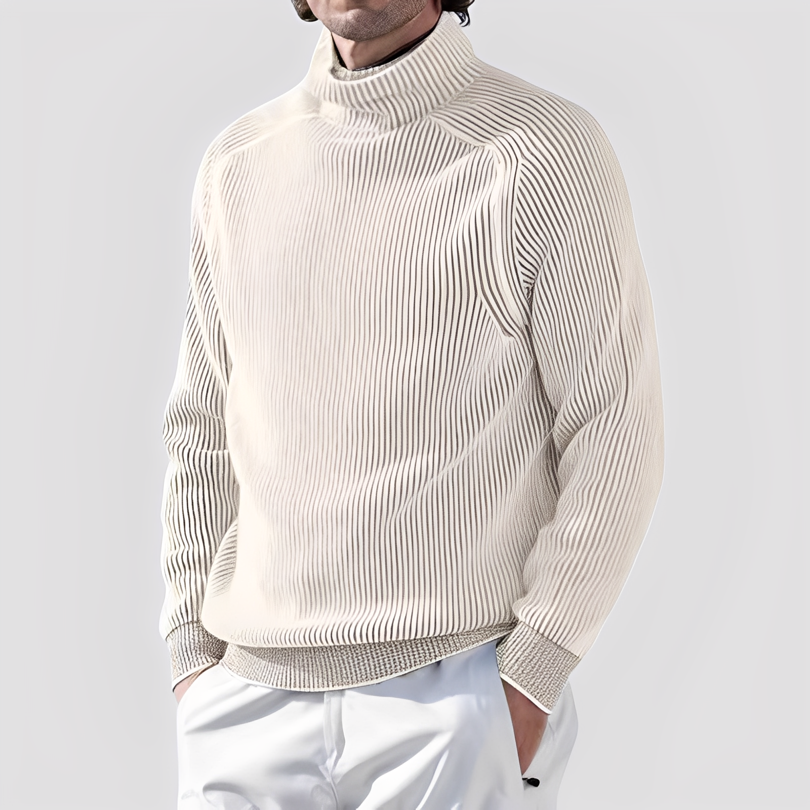 Chadwick - Pull à col roulé confortable