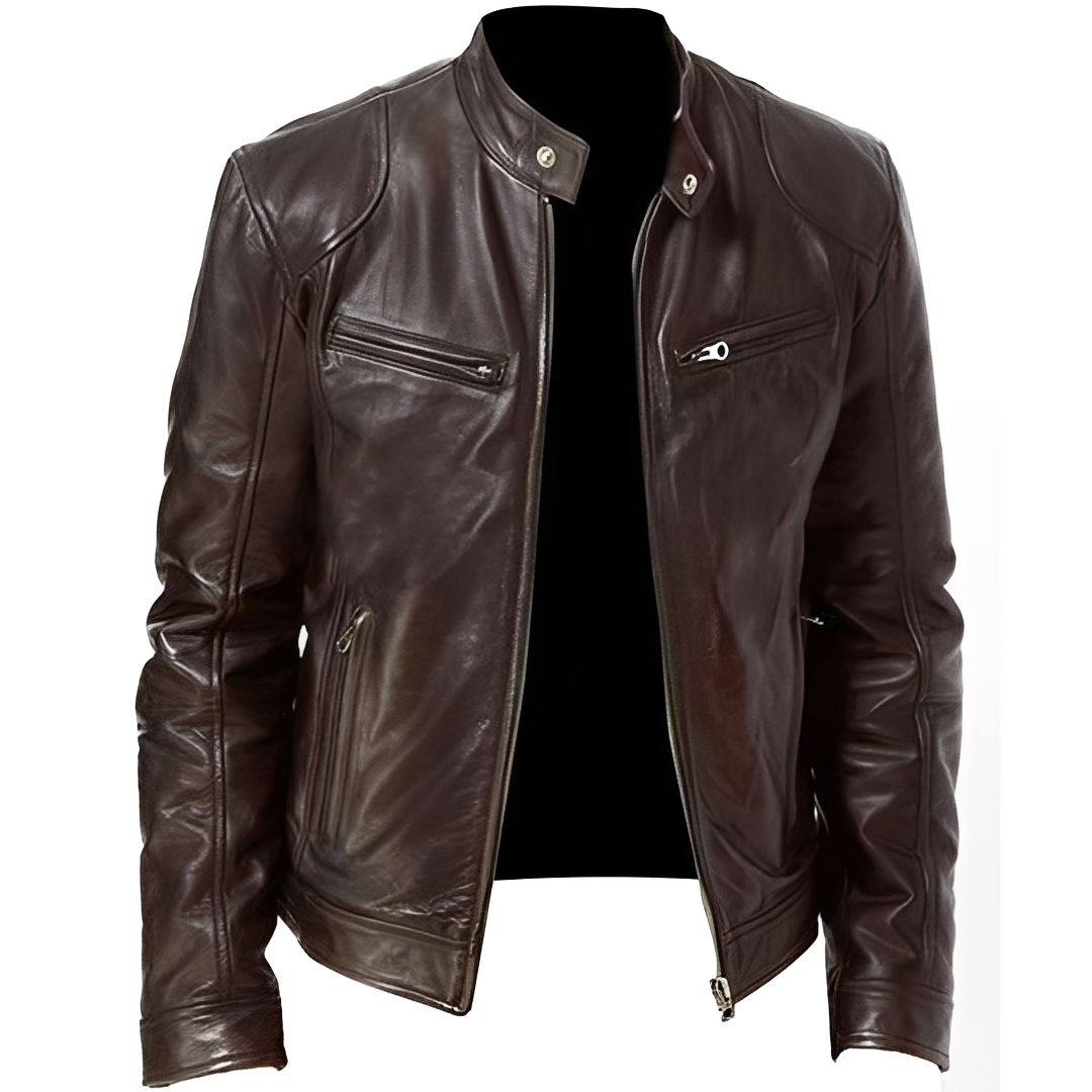 José - Blouson solide avec zip
