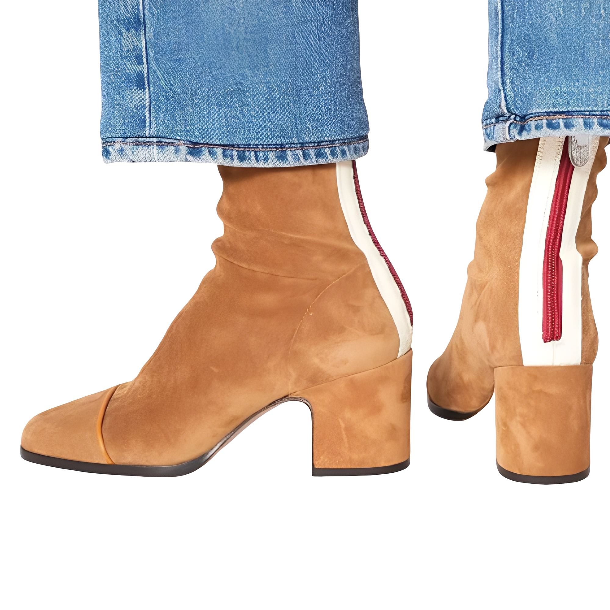 Juliana - Bottines élégantes avec talon carré pour femmes