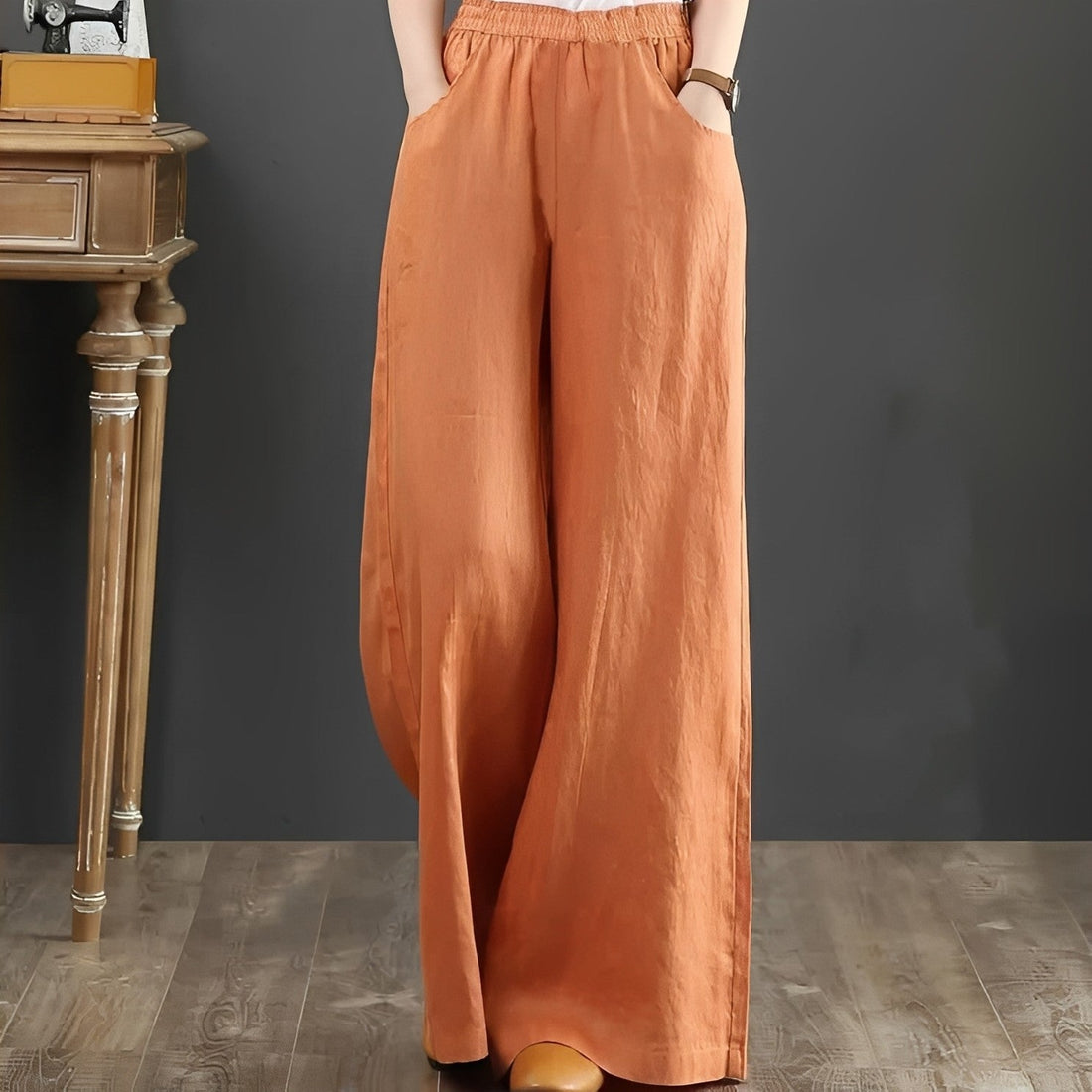 Dorothy - Pantalon confortable à jambes larges pour femmes