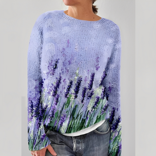 Liliane - Wool sweater for winter for women