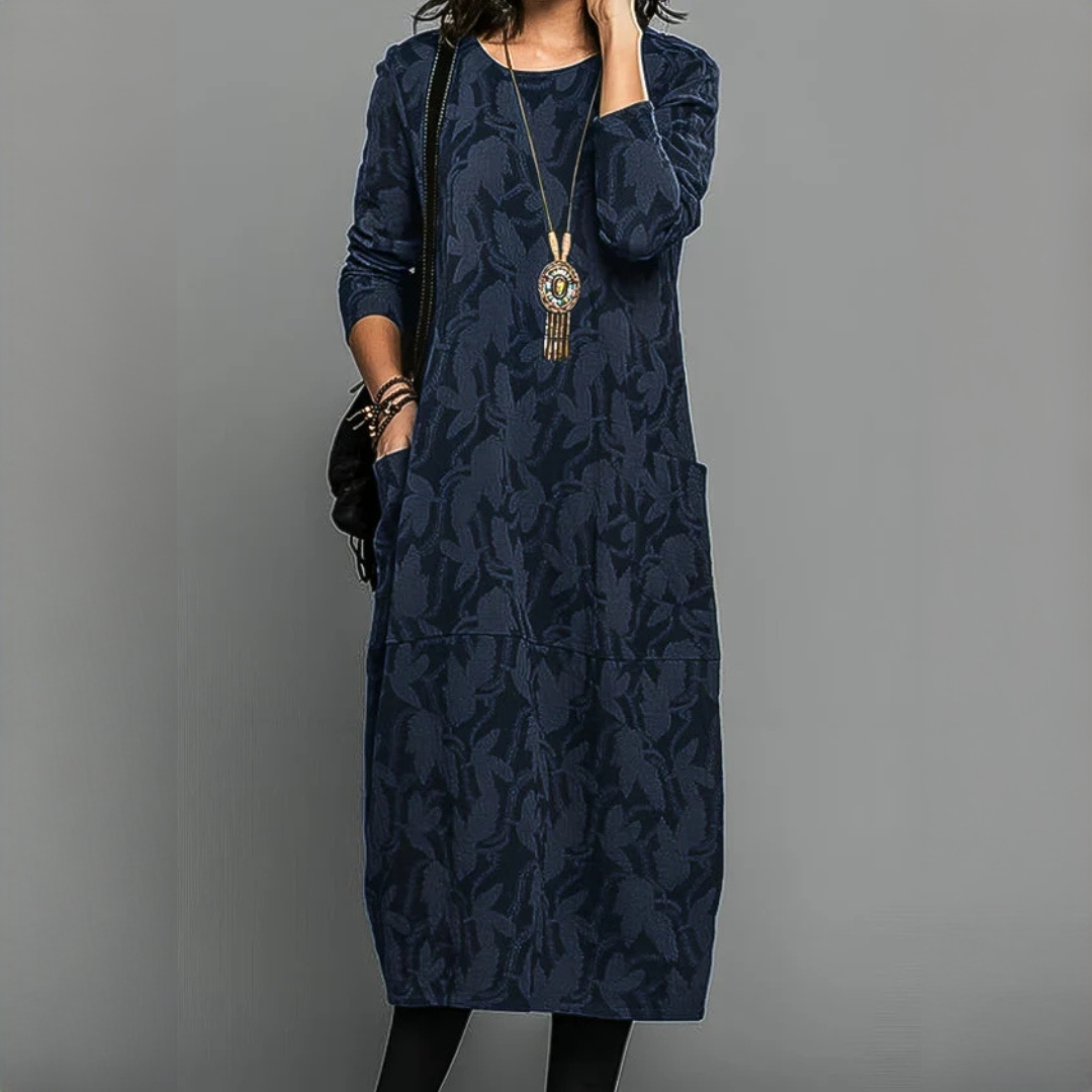 Alisha - Robe élégante à manches longues