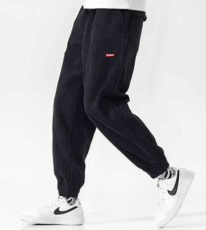 Nicholas - Jogging chic en velours pour hommes