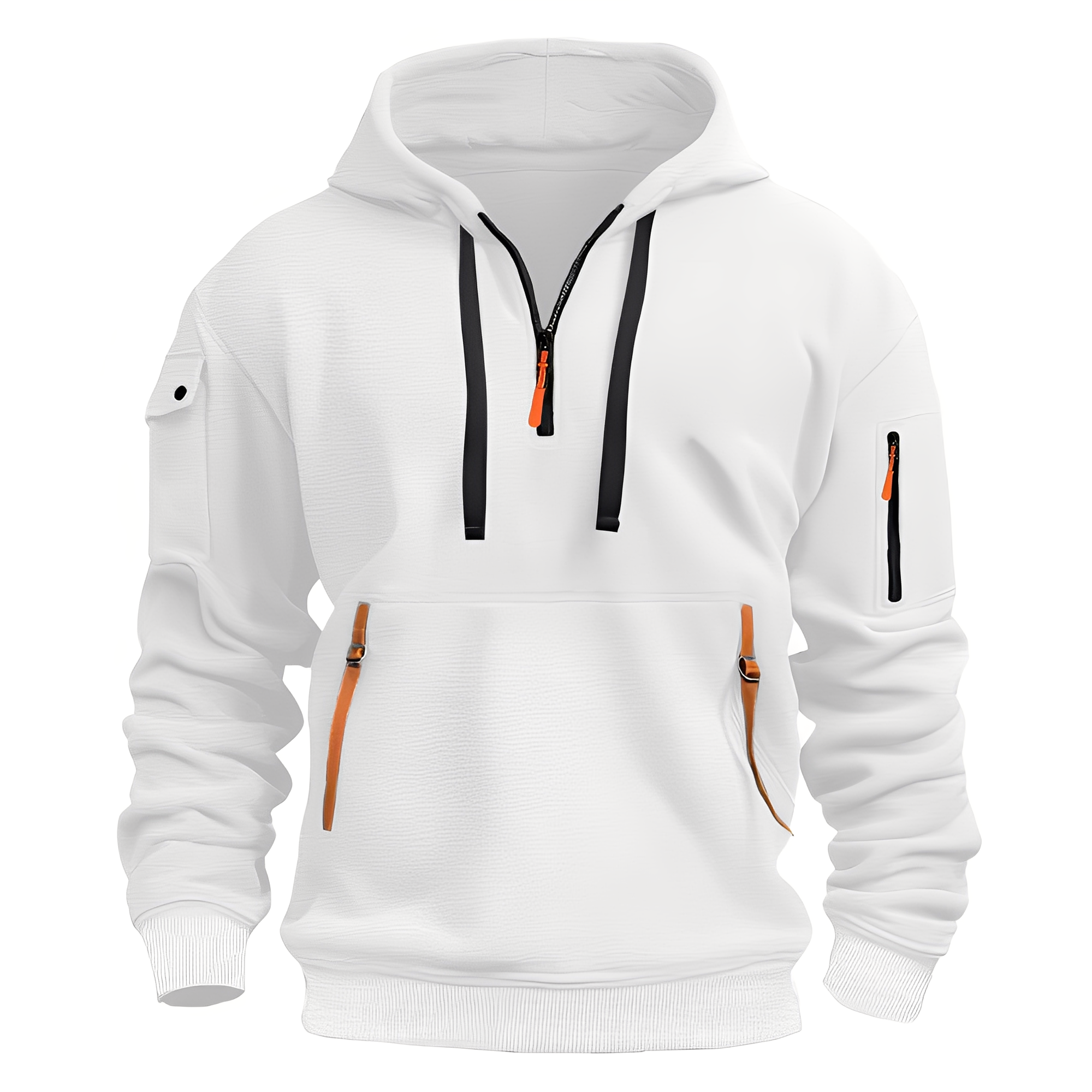 Burton - Hoodie moderne avec demi-fermeture éclair