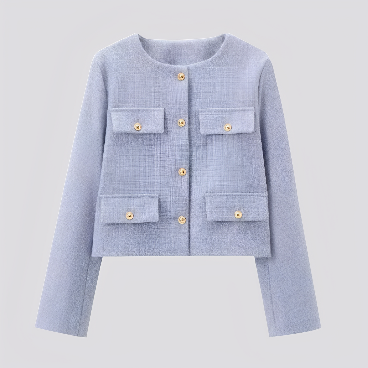 Emelia - Elegante kurze Jacke mit Knöpfen für Damen