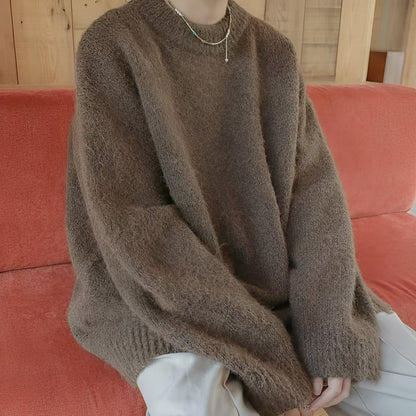 Olyvia - Pull simple et large pour femmes