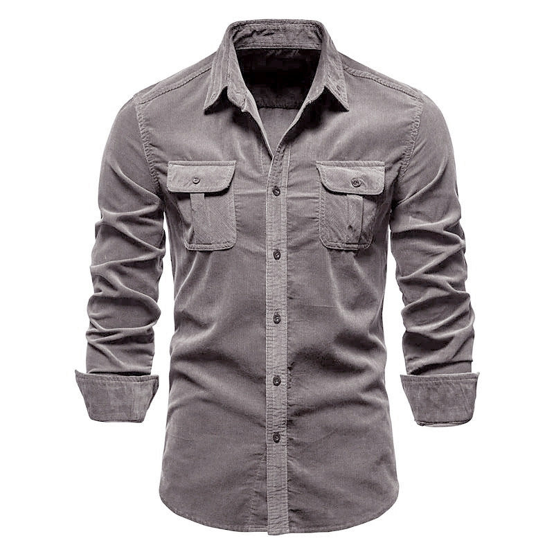Rowen - Chemise homme simple avec poches