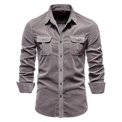 Rowen - Chemise homme simple avec poches