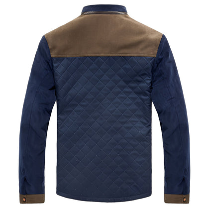 Duncan - Blouson patchwork actuel pour hommes
