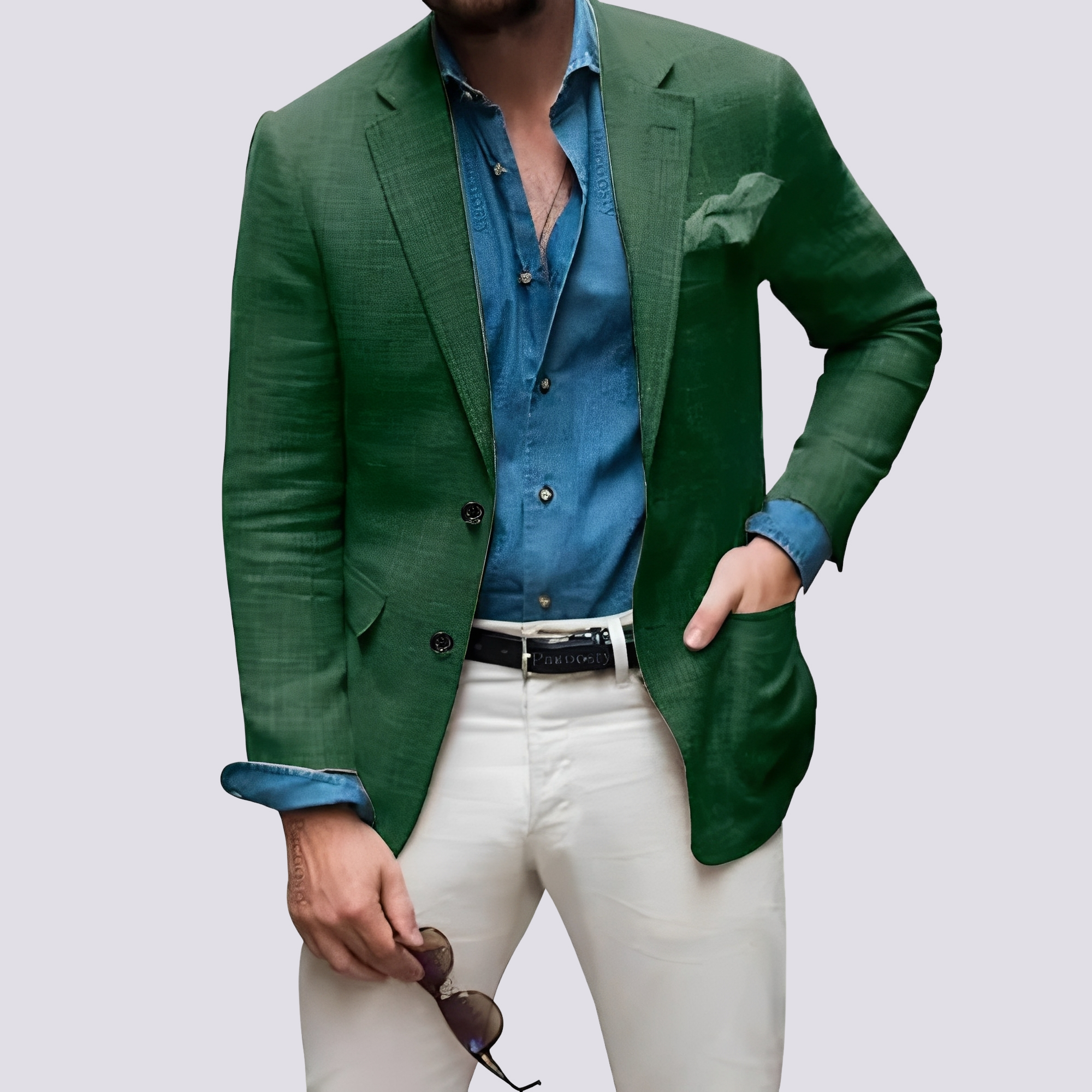 Glenn - Blazer élégant pour hommes avec boutons