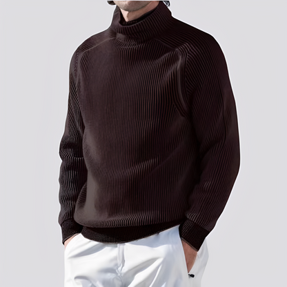 Zack - Warmer Strickpullover mit Rippenmuster für Herren