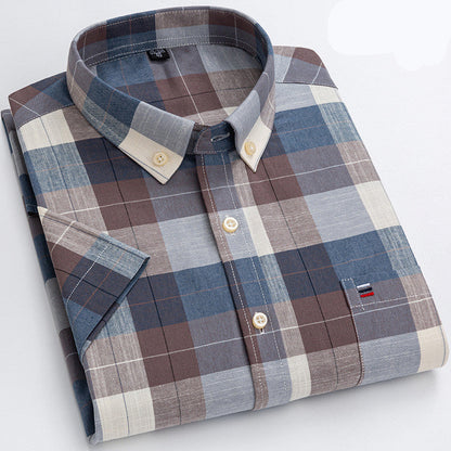 Desmond - Chemise relax et douce avec poche poitrine pour hommes