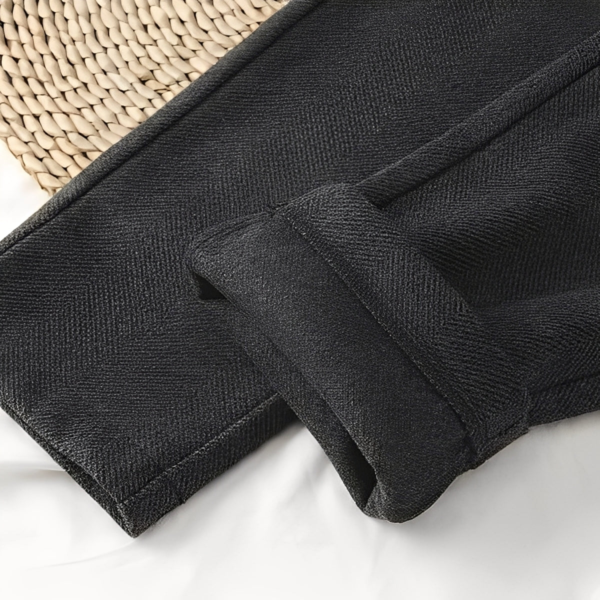 Rachelle - Pantalon habillé femme taille haute