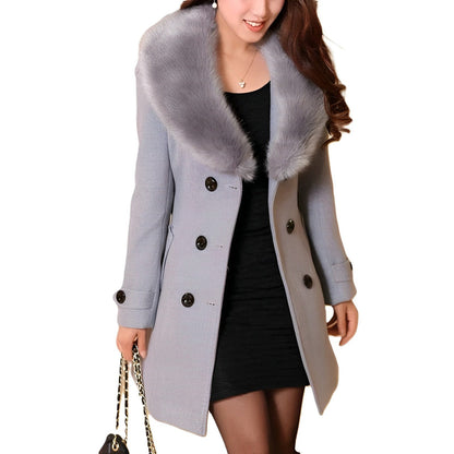 Rachel - Manteau en laine chaud et raffiné