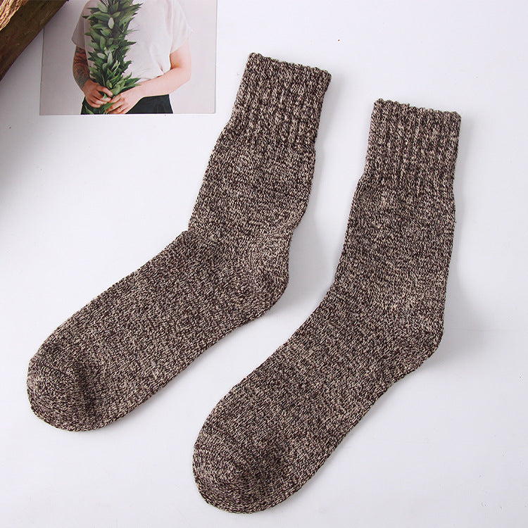 Jason - Chaussettes en laine épaisses d'hiver pour homme