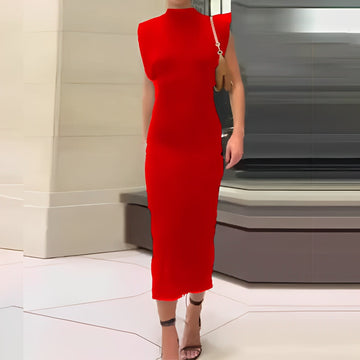 Raquel - Robe moulante sans manches pour femmes