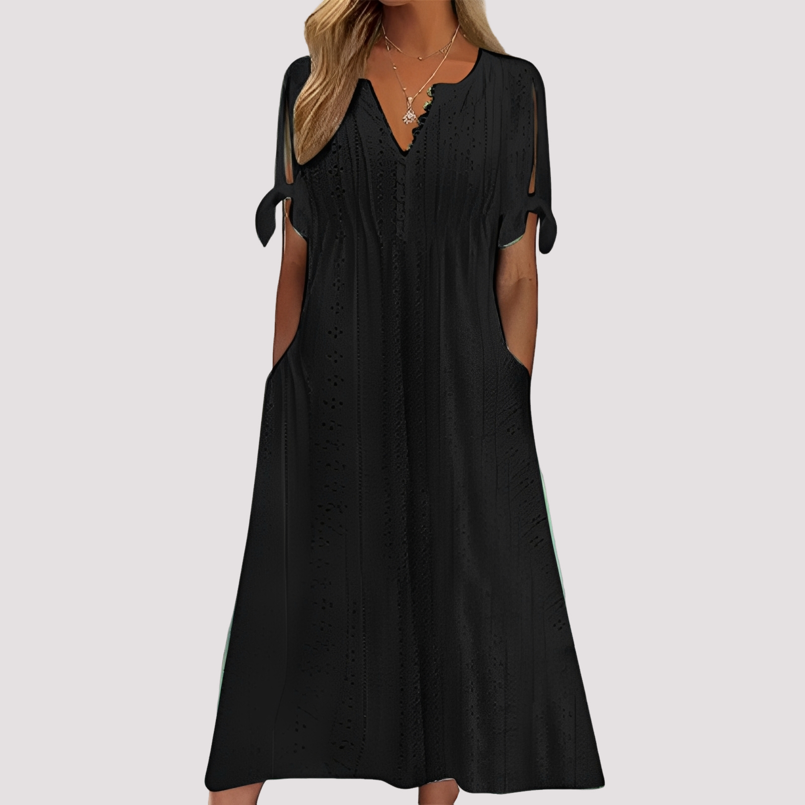 Maisy - Robe élégante découpée pour femmes