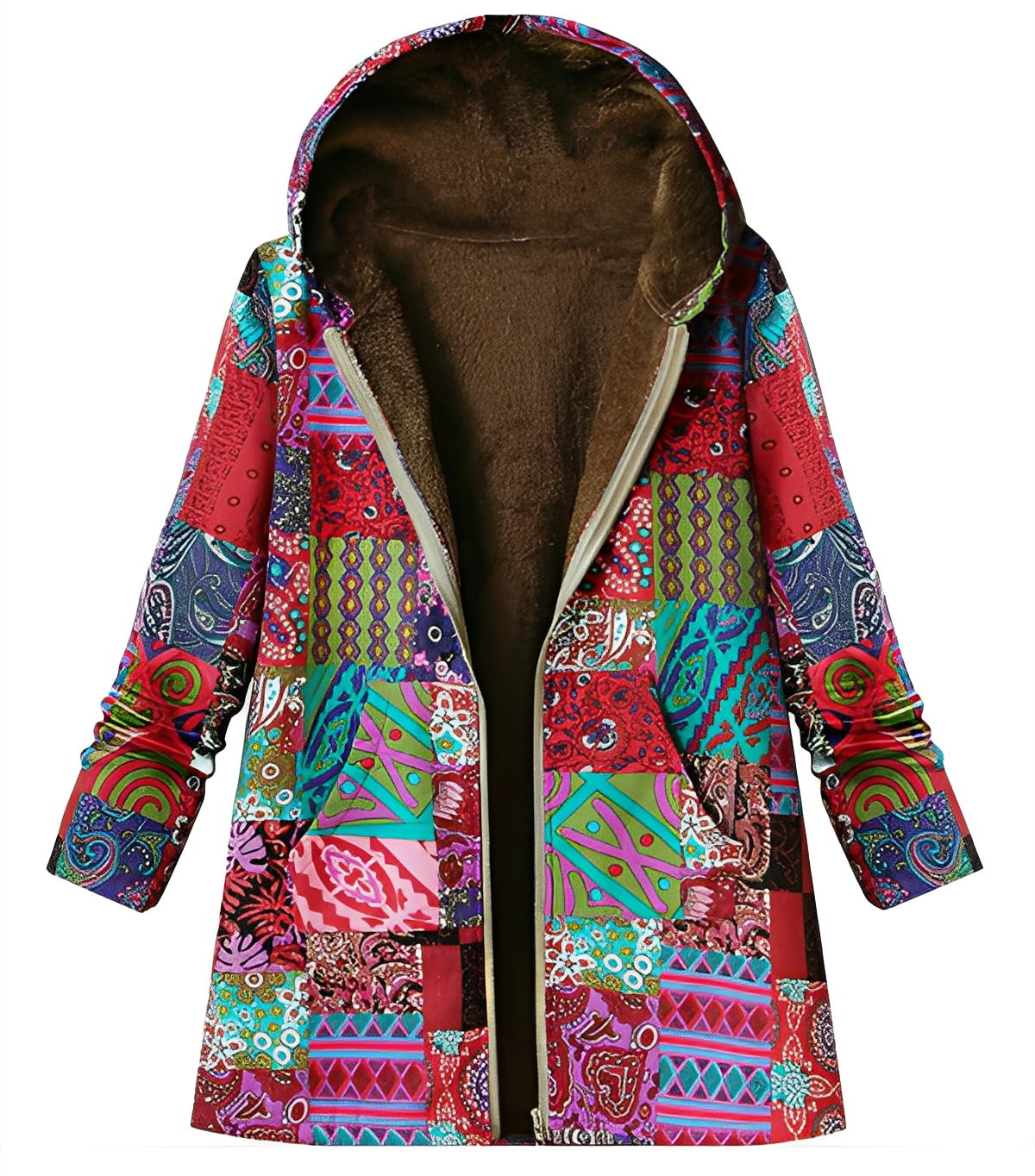 Jaslene - Parka-veste épaisse, chaude et intemporelle pour femmes