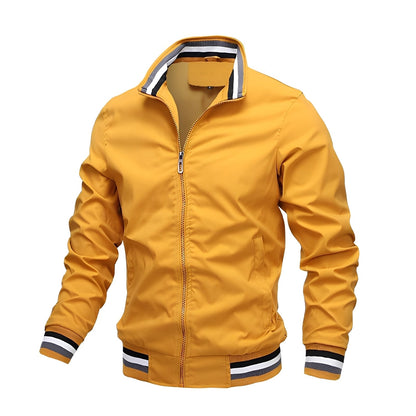 Jeremy - Blouson décontracté avec bandes pour hommes