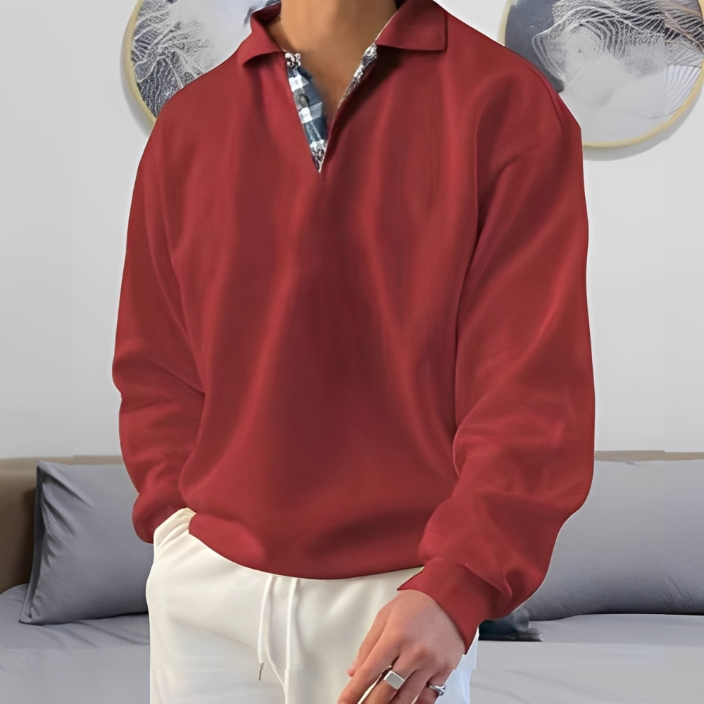 Colsen - Fashionable sweatshirt with zipper for men