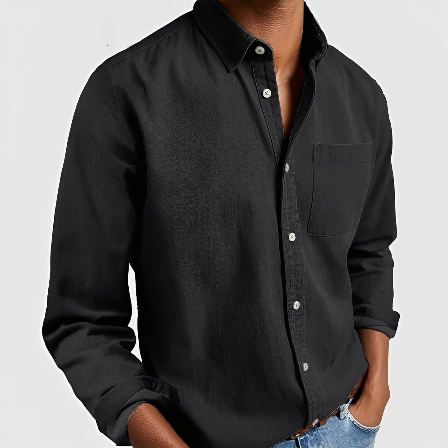 Dillan - Chemise Homme avec Boutons, Style Classique