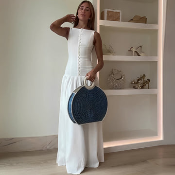 Marianne - Robe Maxi Évasée Élégante