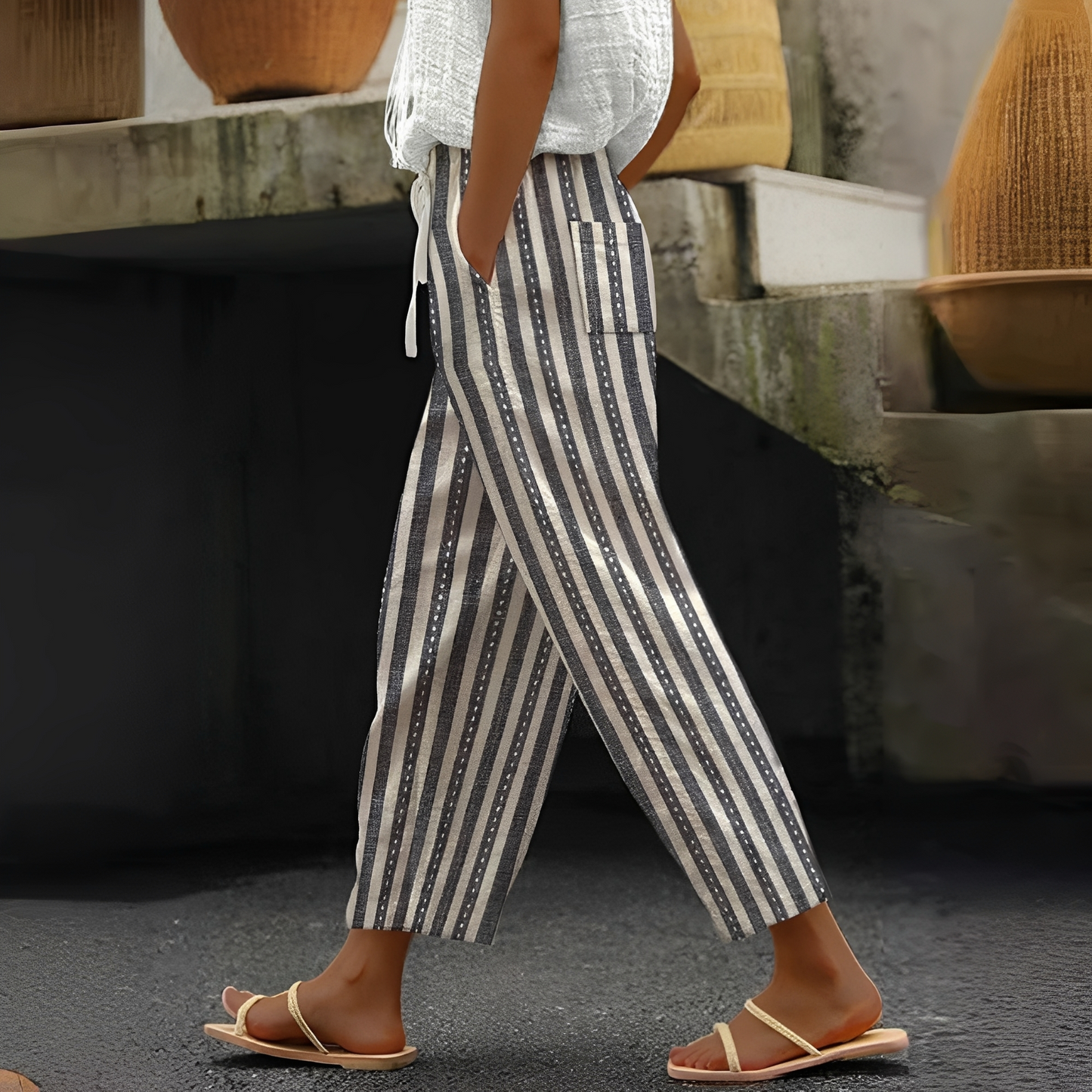 Betty - Pantalon élégant avec poches pour femmes