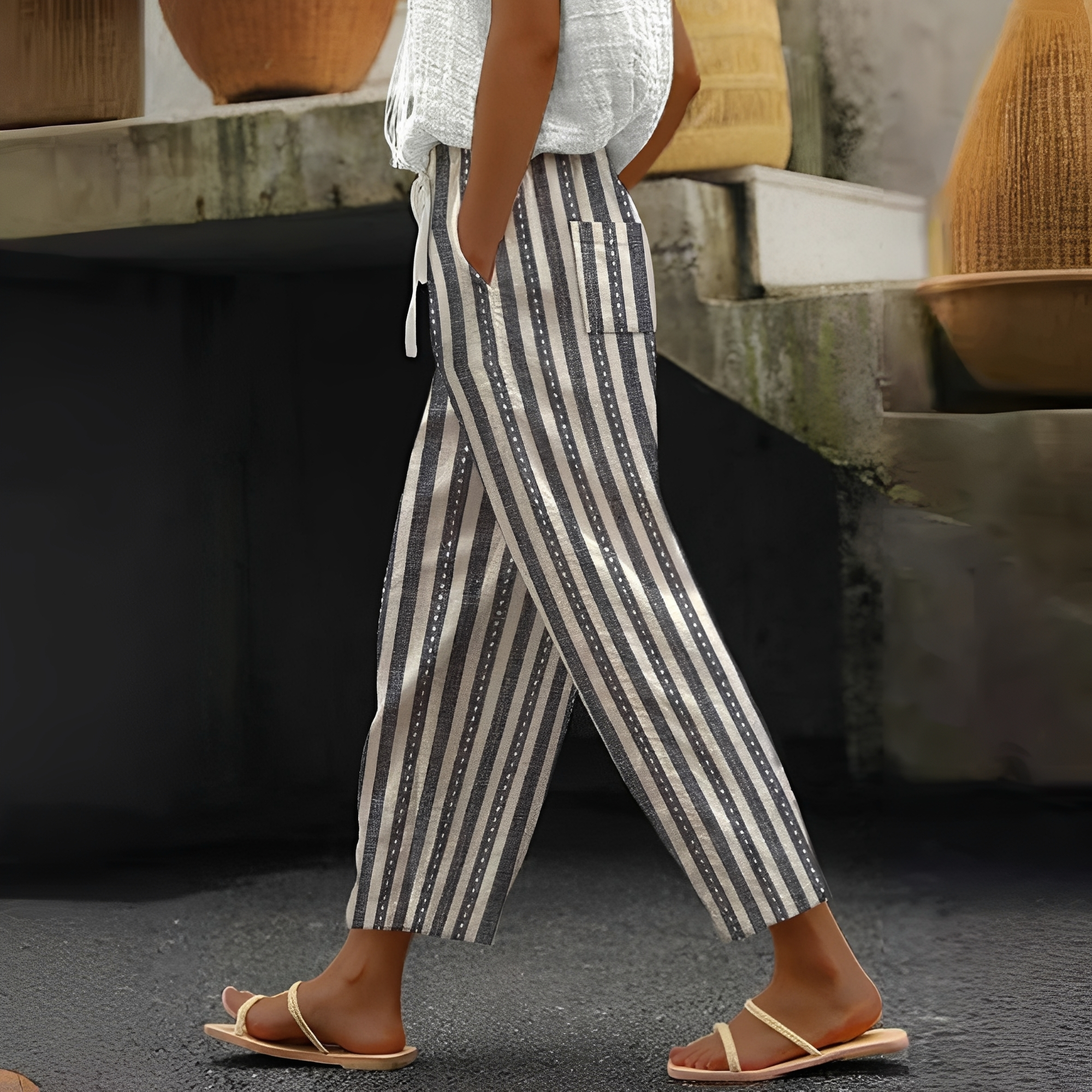 Betty - Pantalon élégant avec poches pour femmes