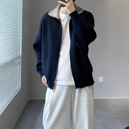 Henry - Stilvoller Strickjacke, lässiger Strick für Herren