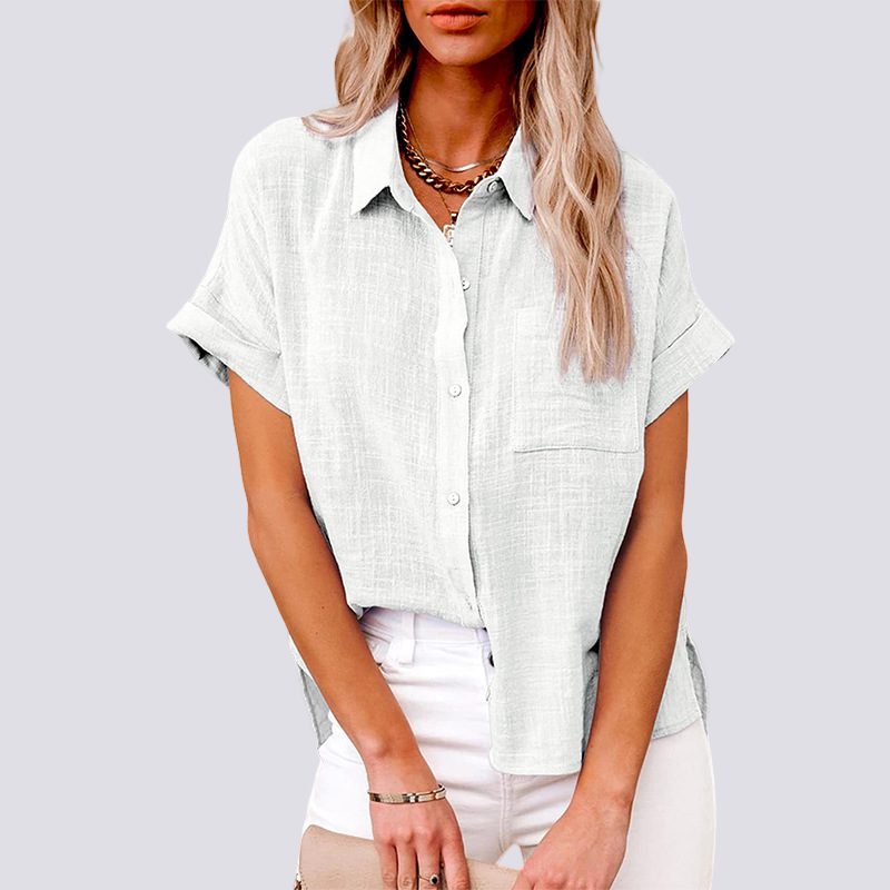 Nicole - Blouse à manches courtes avec poche