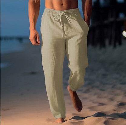Matthew - pantalon lin homme tendance