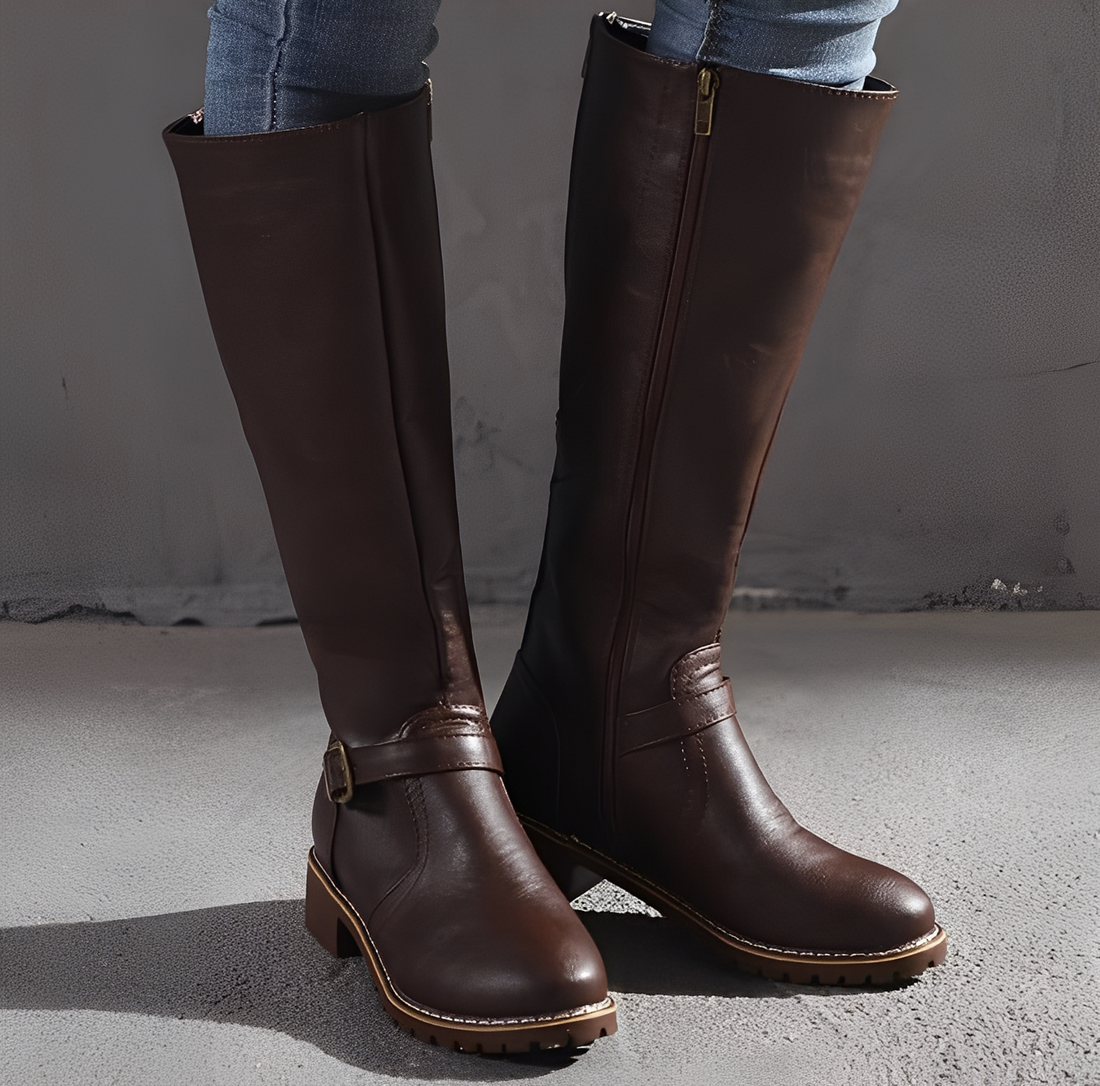 Claudette - Bottes longues élégantes pour femmes
