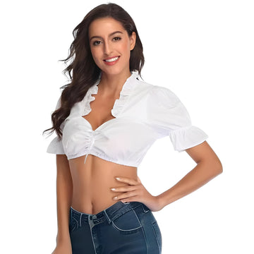 Zenia  Blouse de dirndl élégante